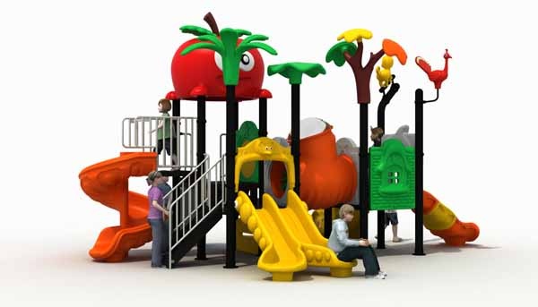 Play Chinese factory outdoor playground Paradise playstation play set Fruit theme