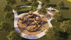 Newest Birds Nest outdoor combination slide25NC001-04