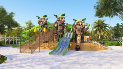 Outdoor Forest secret theme slide park