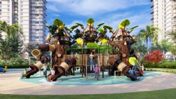Outdoor theme Park play equipment