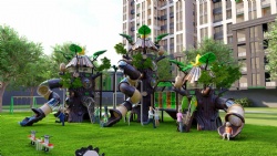 Outdoor theme Park play Zone