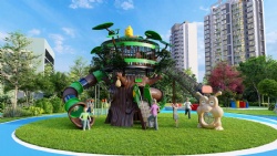 Outdoor theme Playground Equipment