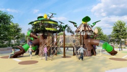 Outdoor Parque Playground Equipment25MJ009-22