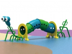 indoor&outdoor plastic toy tunnel 04002