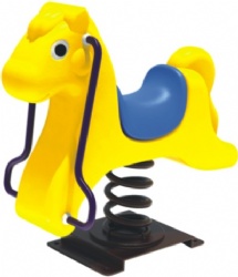 outdoor kiddie rides horse