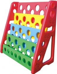 kindergarten plastic bookshelf