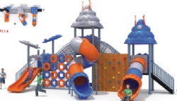 Plastic Slide Small Playground Kids Outdoor Playground