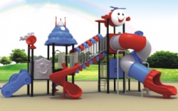 Hot sell kids outdoor plastic playground items