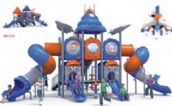 New cheap CE standard exciting plastic castle playground equipment outdoor children slide
