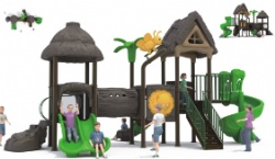 Funny plastic colorful high quality commercial kids games outdoor playground