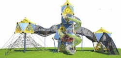 customzie outdoor playground structure dragon