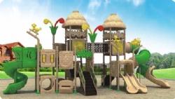 Outdoor Jungle Theme Park Playground Equipment