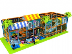 OEM service Happy bear indoor playground , kids game used indoor playground equipment