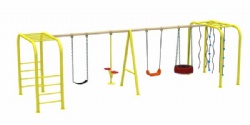 Multifunction Swing And Slide Play Set Children Kids Playground Swings