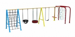 Multifunction Swing And Slide Play Set Children Kids Playground Swings