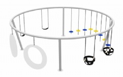 Multifunction Swing And Slide Play Set Children Kids Playground Swings