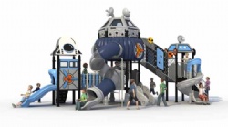 Kids Outdoor Playground New Design amusement park Equipment Plastic Playhouse Children Outdoor Playground Toy For Park