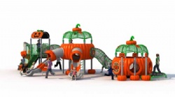 Amusement Children Game Plastic Pumpkin  Outdoor Playground Set