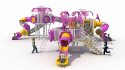 Brand new garden children slide outdoor custom playground equipment