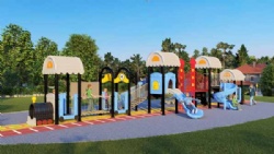 Kids funny kindergarten play equipment commercial Plastic outdoor playground