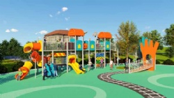 Thomas Train Theme Medium children climbing playground rope net fitness equipment