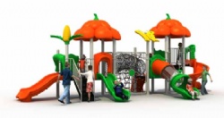outdoor amusement kids outdoor playground play equipment for sale with rope tunnel
