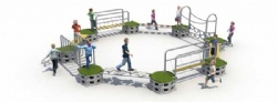 Outdoor Forest Sport playground Series with Gym Playground