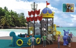 kids play slide outdoor style slideKG078-2