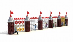 Outdoor Forest Sport playground Series with Gym Playground climbing hill