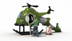 Outdoor Helicopter Theme Playground Role Play
