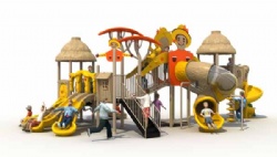 Outdoor Scarecrow series Playground different slide