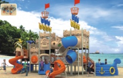 kids play slide outdoor style slideKG079-2
